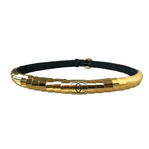 SOLD 🤍 Chanel Authentic Vintage rare 1987 logo scale belt